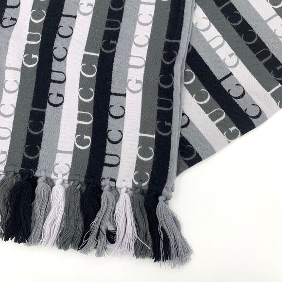 Gucci Color-block wool scarf - Picture 5 of 9